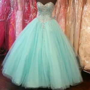 PROM QUINCEANERA BALLGOWN DRESS MORI LEE VIZACAYA